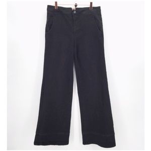 Free People Bewick Bell Bottom Jeans in Black